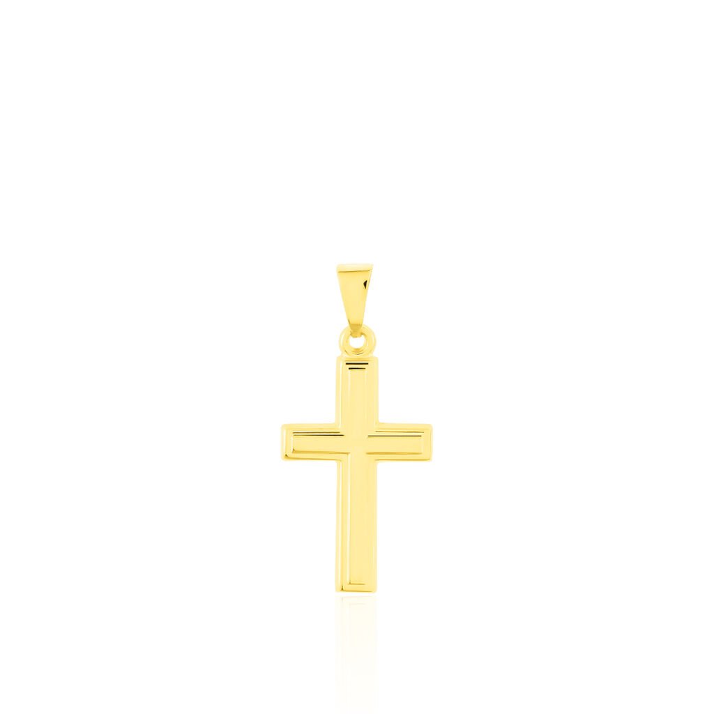 Kreuz Anhänger Gold 333 Alyssa, Anhänger ohne Stein