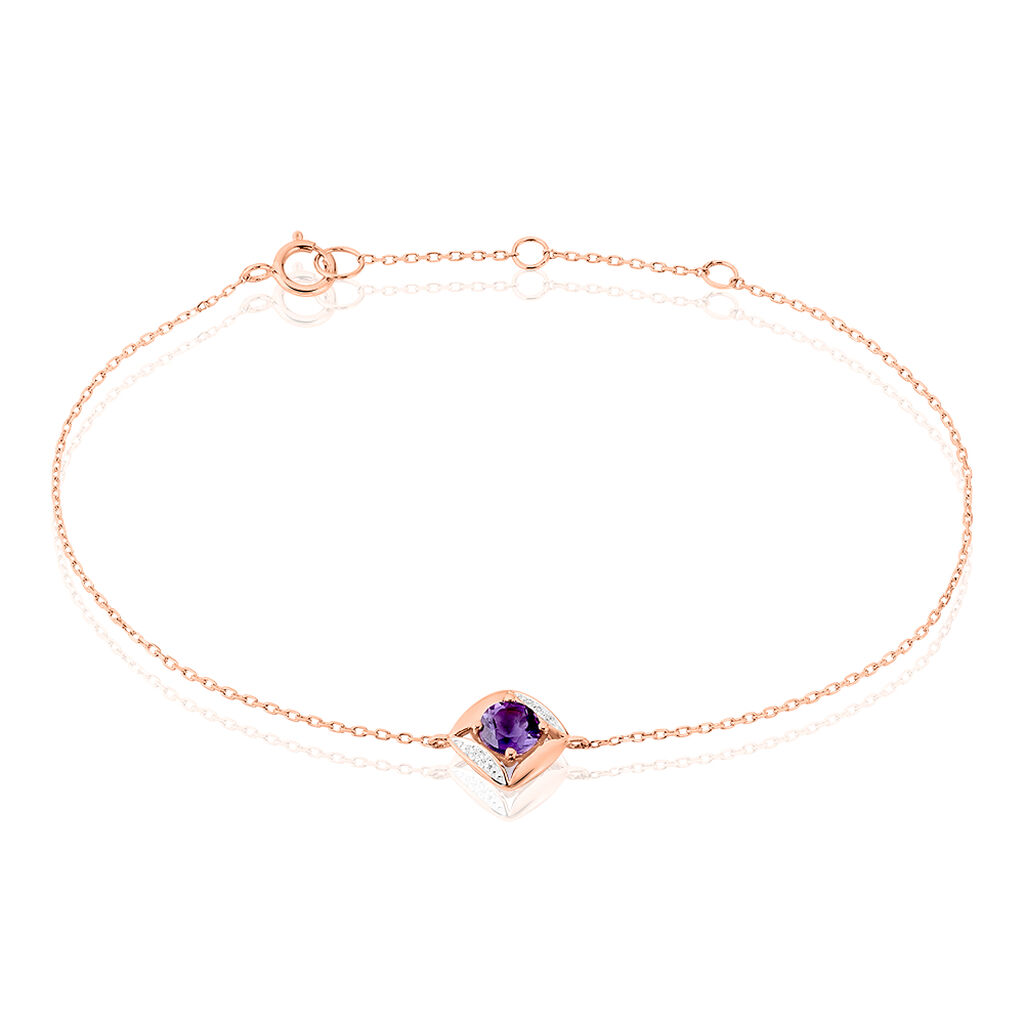 Bracelet Or Rose Anaelle - Spannringe Damen | OROVIVO