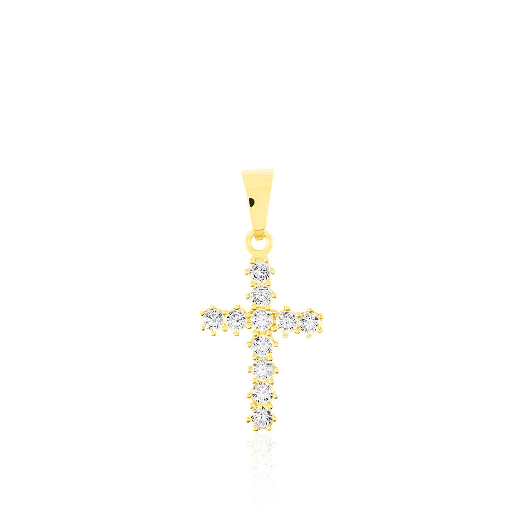 Kreuz Anhänger Gold 585 Zirkonia Jamina - 12260011912R00 • Orovivo | Dein  Online-Juwelier