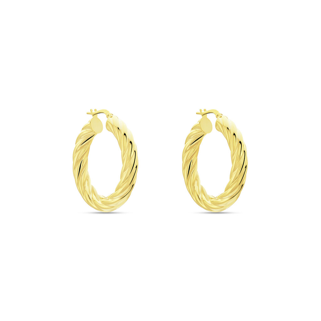 Damen Creolen Gold 375 - Creolen Damen | OROVIVO