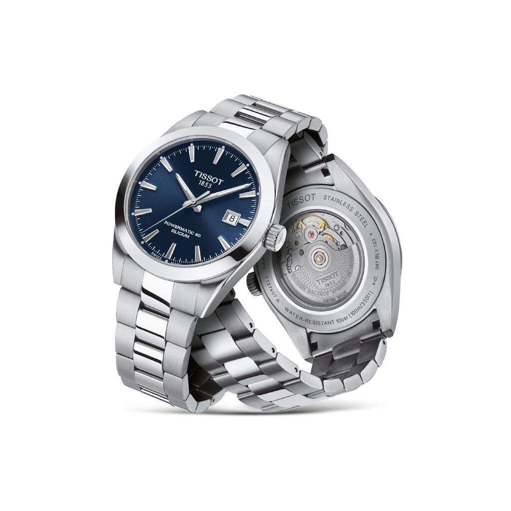 Tissot Herrenuhr Gentleman Powermatic T1274071104100