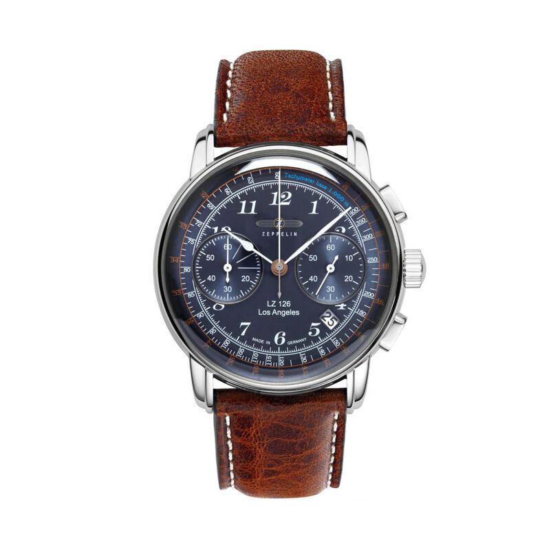 Zeppelin Herrenuhr Los Angeles Hau 7614-3 Quarz - Armbanduhren Herren | OROVIVO