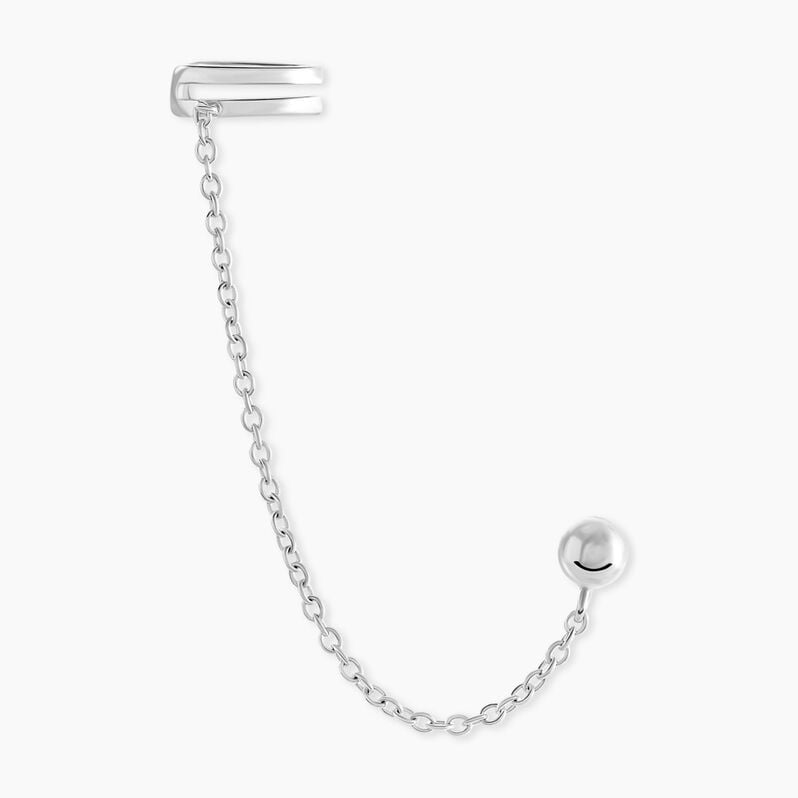 Bijou D'oreille Unitaire Argent Rhodié Harris - Spannringe Damen | OROVIVO