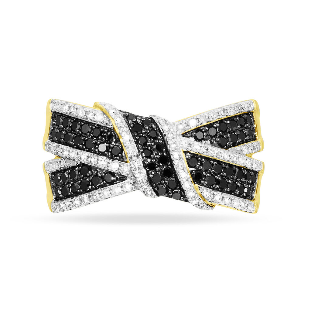 Bague Agnes Or Jaune Diamant - Spannringe Damen | OROVIVO