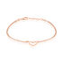 Damenarmband Silber 925 Rosé Vergoldet Herz - Armbänder Damen | OROVIVO