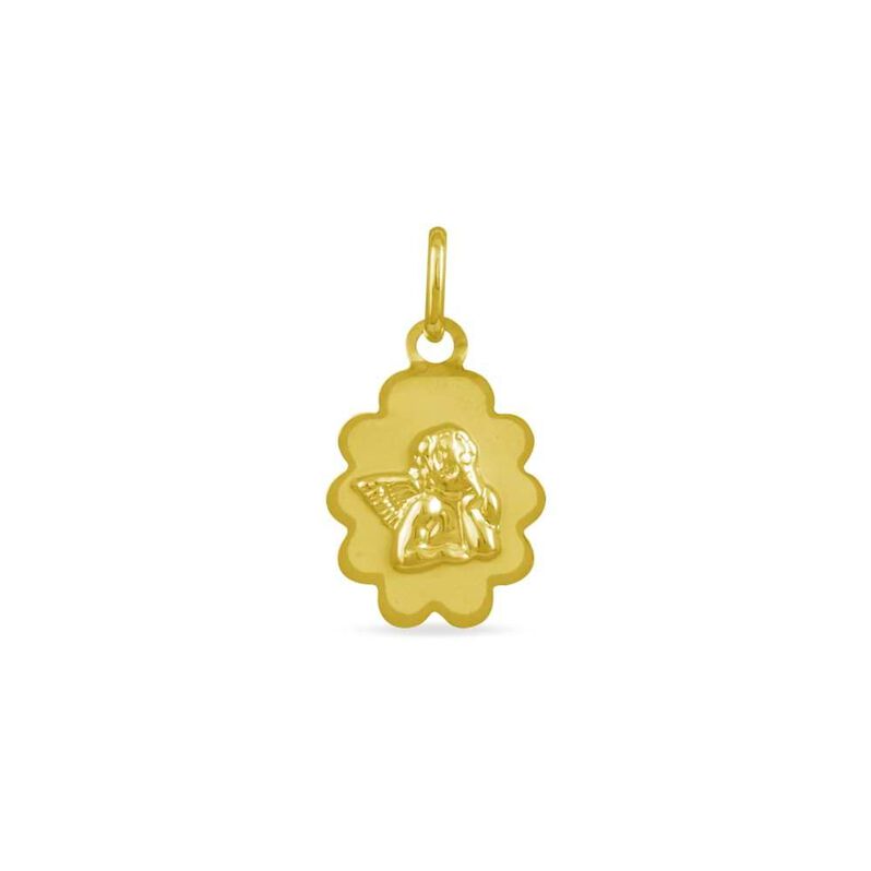 Ciondolo Chai in oro giallo - Spannringe Unisex | OROVIVO