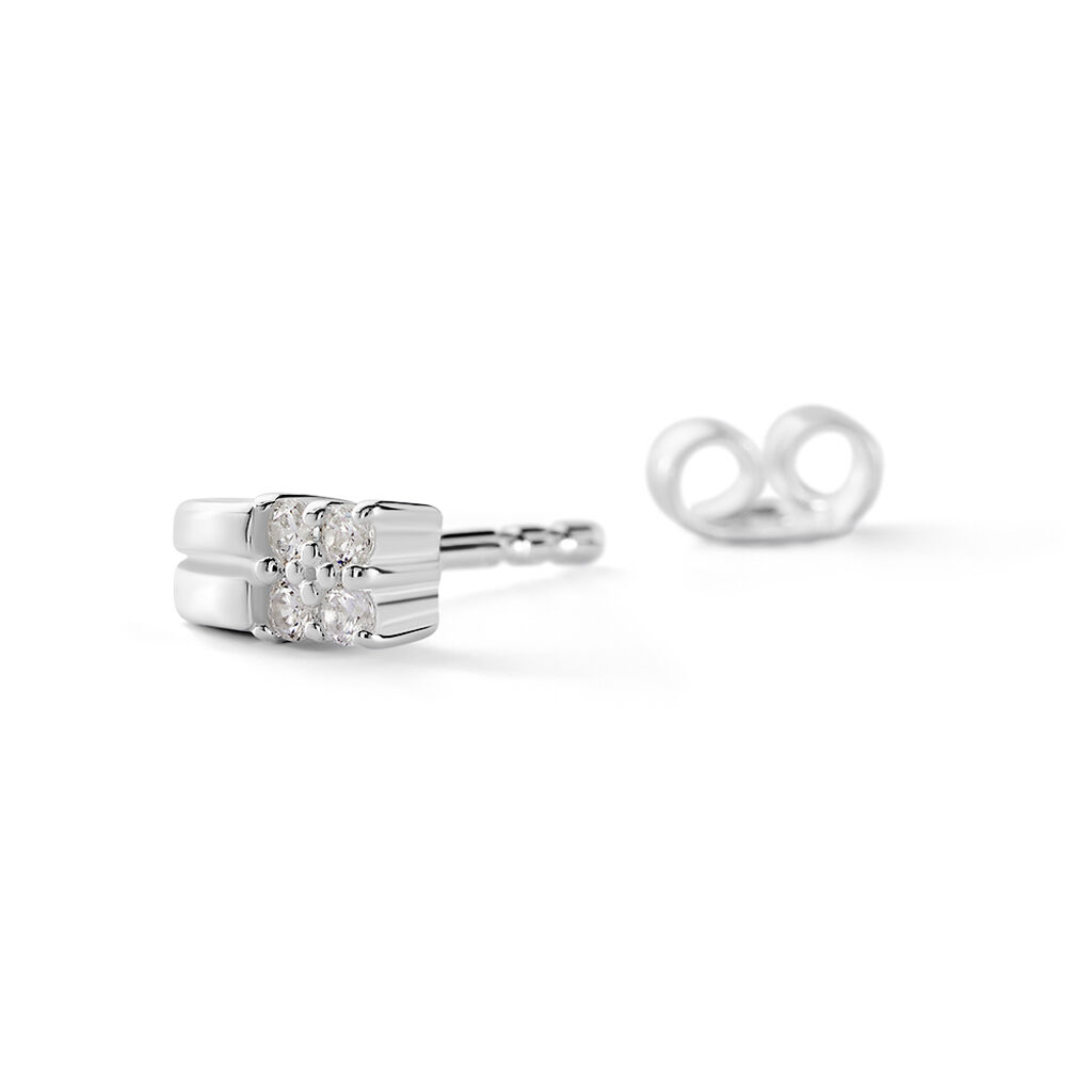 Damen Ohrstecker Silber Silber 925 Cadence - Ohrstecker Damen | OROVIVO