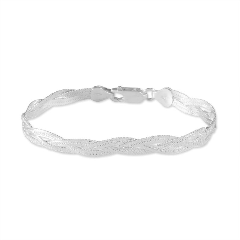Damenarmband Zopfkette Silber 925  - Armketten Damen | OROVIVO