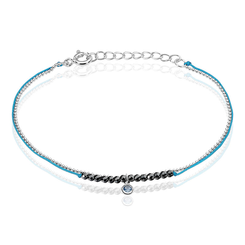 Bracelet Rafaela Argent Oxyde Hematite - Spannringe Damen | OROVIVO