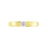 Valencia Damen Ring Gold 375 (9 Karat) Diamant Wei&szlig; 0,15 ct Kreis B 3,66 mm