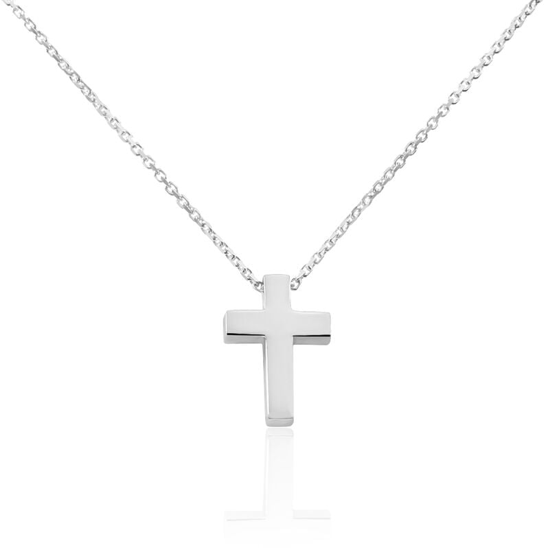 KREUZ S 2 Herren Collier Silber 925 Religi&ouml;ses Kreuz - Halsketten Herren | OROVIVO