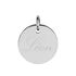 Liv-Ann Gravur Unisex Anhänger Silber 925 Kreis