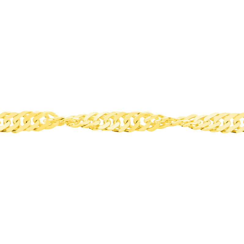 Damen Singapurkette Gold 375  - Halsketten Damen | OROVIVO