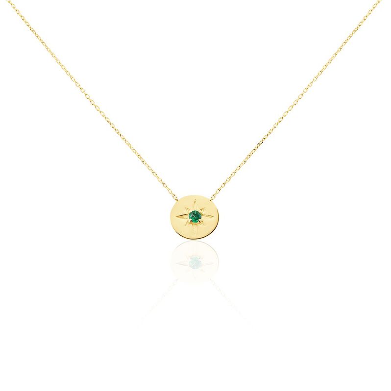 Collier Melchior Or Jaune Emeraude - Spannringe Damen | OROVIVO