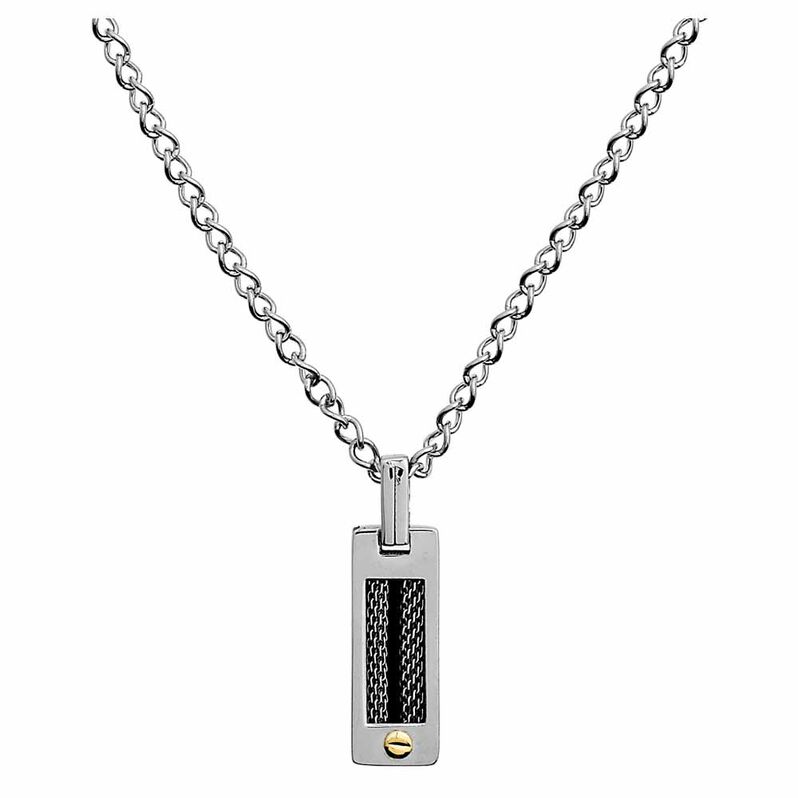 Collier Mambaae Or Acier Bicolore - Spannringe Herren | OROVIVO