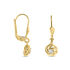  Ohrringe Lang Gold 375 Zirkonia Brigitte 7 7,00mm 2,2cm