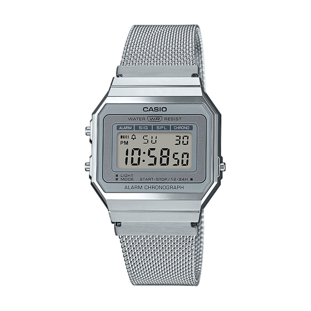 Casio Collection Retro Damenuhr A700wem-7aef, Uhr ohne Stein