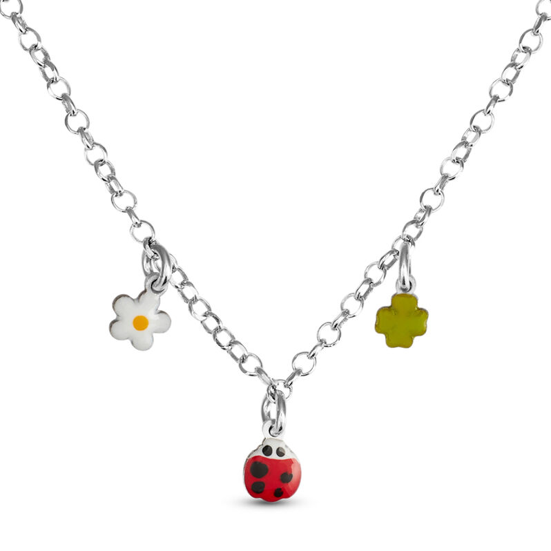 Collana Silver Baby Argento Rodiato - Spannringe Kinder | OROVIVO
