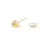 FIDELIA BOULE Damen Ohrstecker Gold 375 (9 Karat) Ball B 5 mm