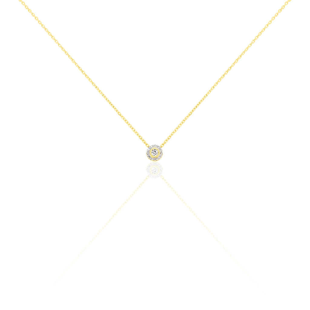Collier Adelisa Or Jaune Diamant - Spannringe Damen | OROVIVO