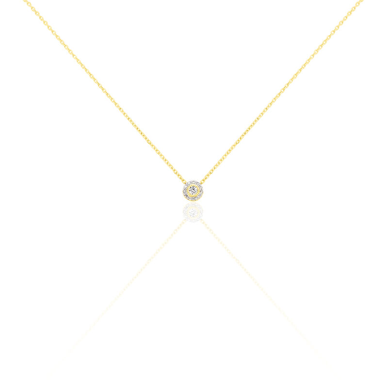 Collier Adelisa Or Jaune Diamant - Spannringe Damen | OROVIVO