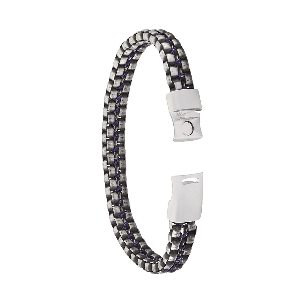 Herrenarmband Edelstahl Geschwärzt - Armbänder Herren | OROVIVO