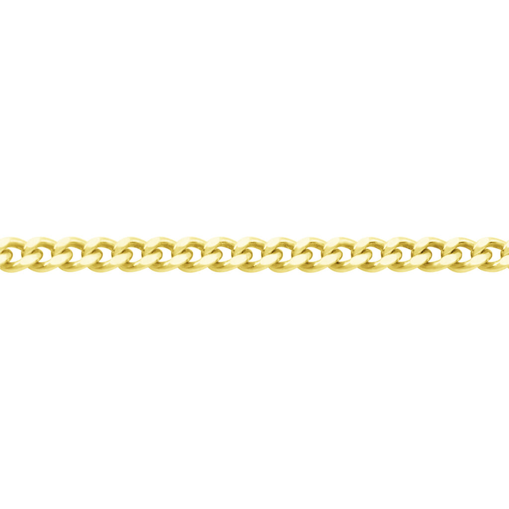 Unisex Panzerkette Gold 375  - Halsketten Unisex | OROVIVO