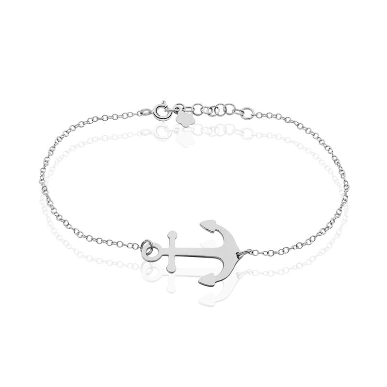 Bracelet Argent Rhodie Sacha - Spannringe Herren | OROVIVO