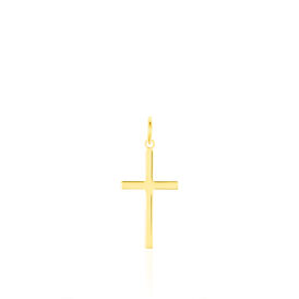 Kreuz Anhänger Gold 333 Saphira - Kreuzanhänger Unisex | OROVIVO