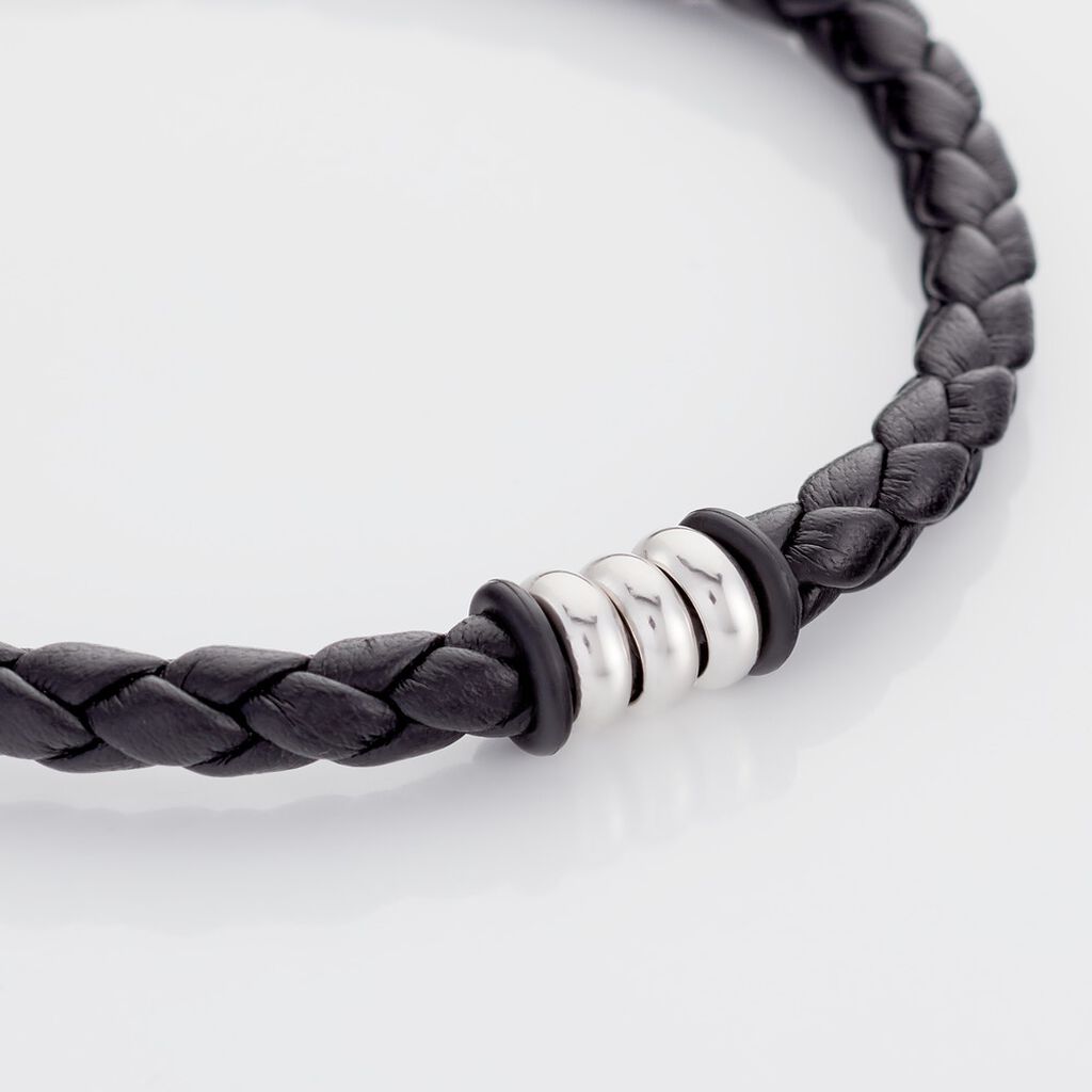 BOBBY Herren Armband Silber Silber 925