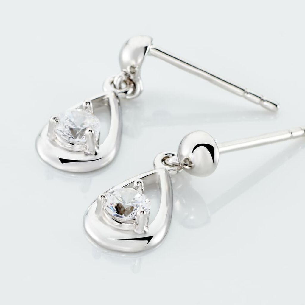 Damen Ohrstecker Silber 925 Zirkonia - Ohrstecker Damen | OROVIVO