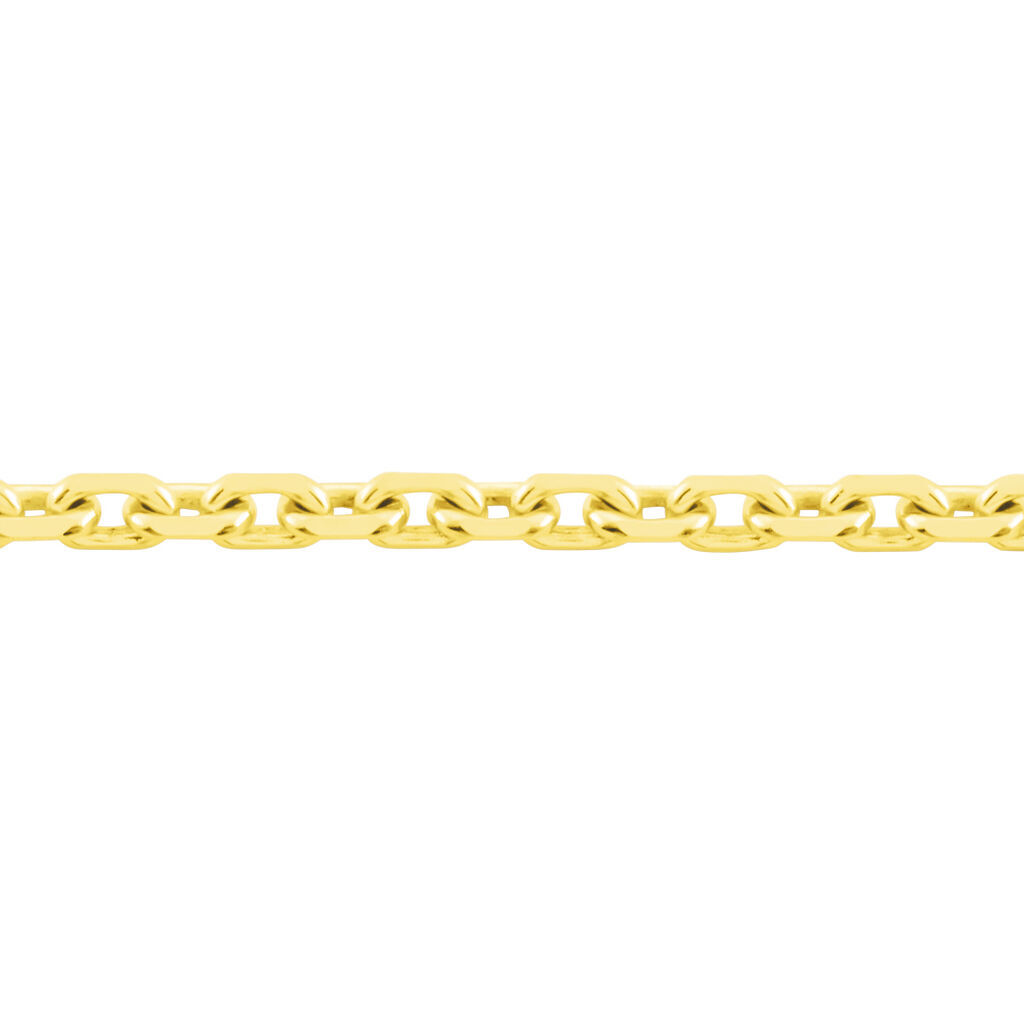 Kinder Ankerkette Gold 333 Diamantiert 34m - Halsketten Kinder | OROVIVO