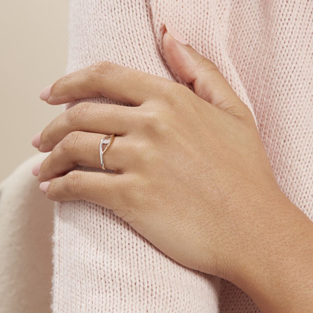 Bague Or Et Diamant - Spannringe Damen | OROVIVO