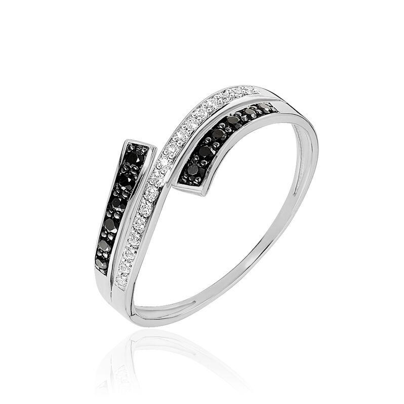 Bague Susan Or Blanc Diamant - Spannringe Damen | OROVIVO