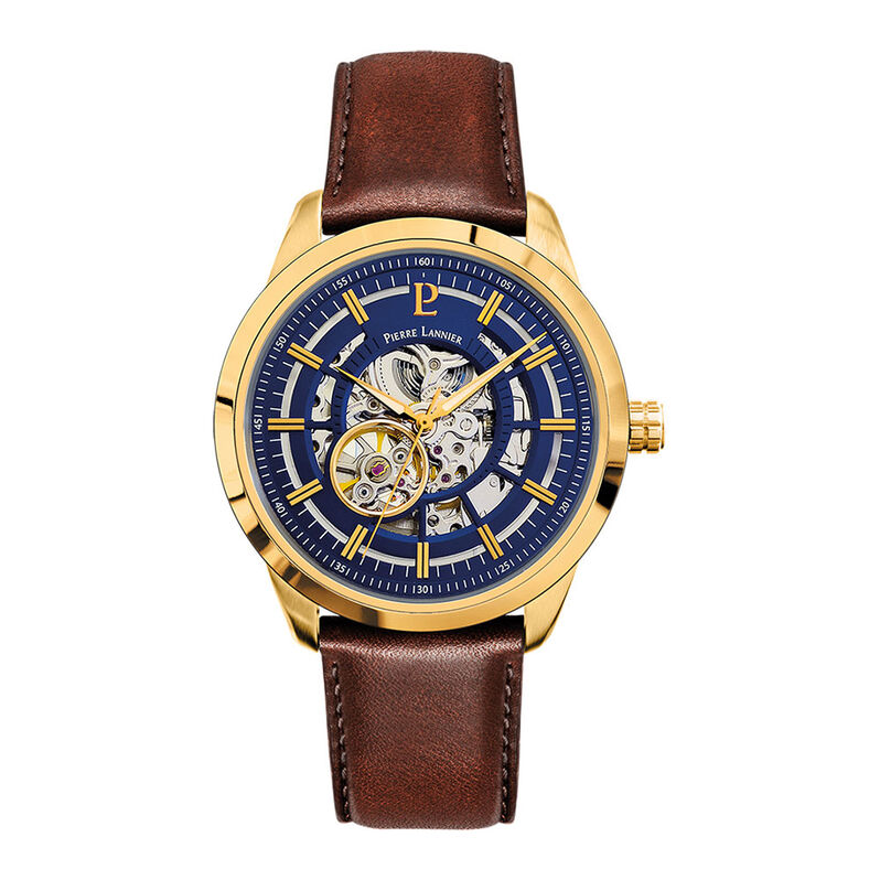 Montre Pierre Lannier Automatic Bleu - Spannringe Herren | OROVIVO