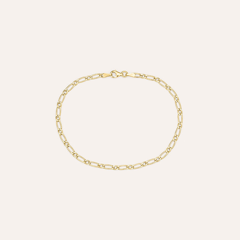 Bracciale Catena Oro Uomo Oro Giallo - Spannringe Herren | OROVIVO