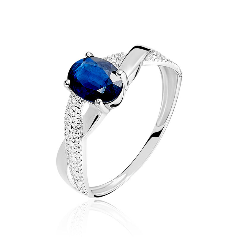 Bague Candice Or Blanc Saphir - Hochzeitsringe Damen | OROVIVO