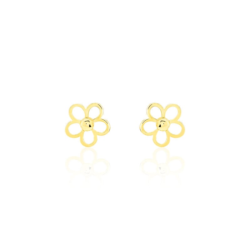 Ohrstecker Gold 375 Blume - Ohrstecker Familie | OROVIVO