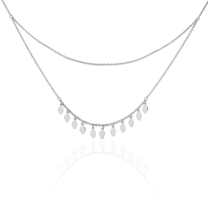Collier Argent Rhodie Polyna - Spannringe Damen | OROVIVO