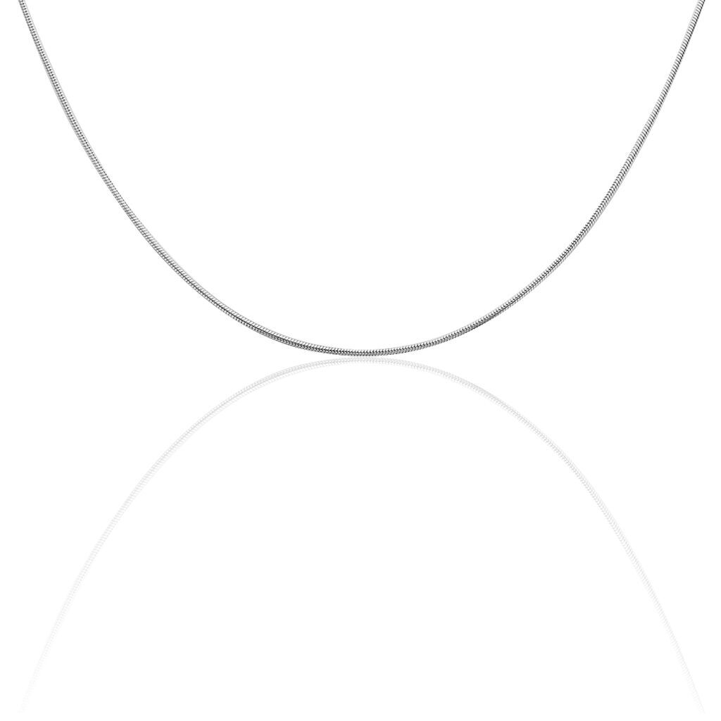 SCHLANGE S S 3 Damen Kette Silber 925 B 1,4 mm