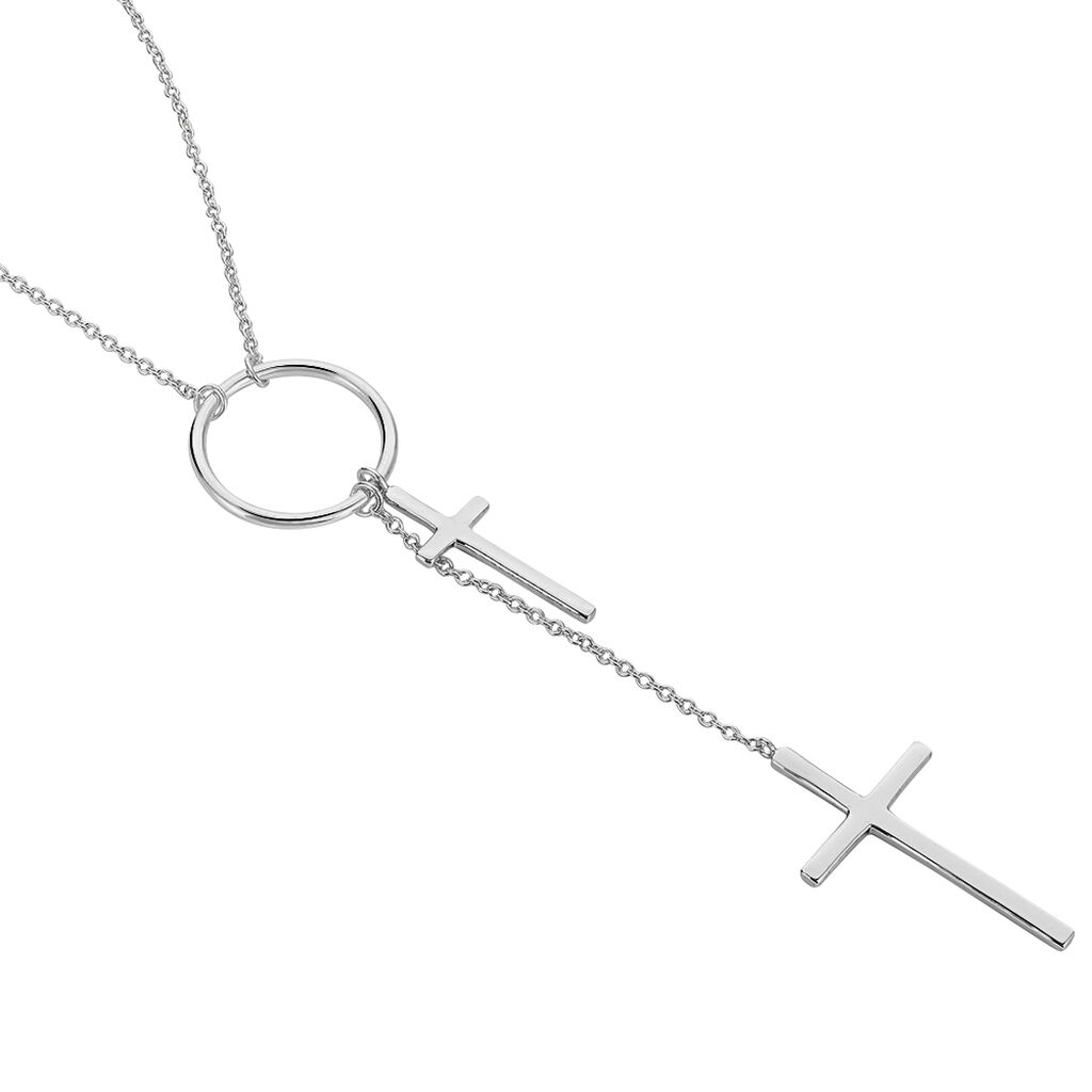 Damen Halskette Silber 925 Kreuz - Ketten mit Anhänger Damen | OROVIVO