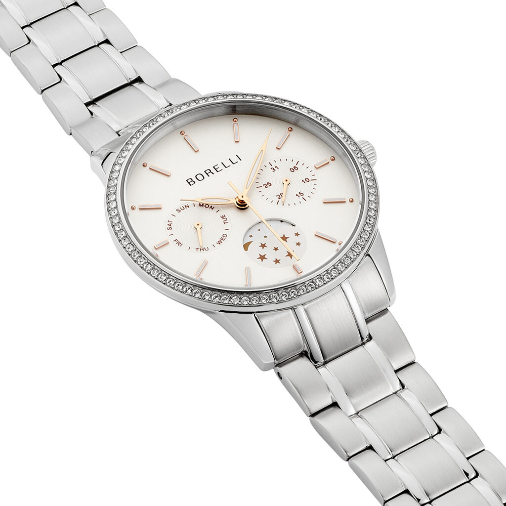 Borelli Damenuhr Manchester Ss15103l145 Quarz