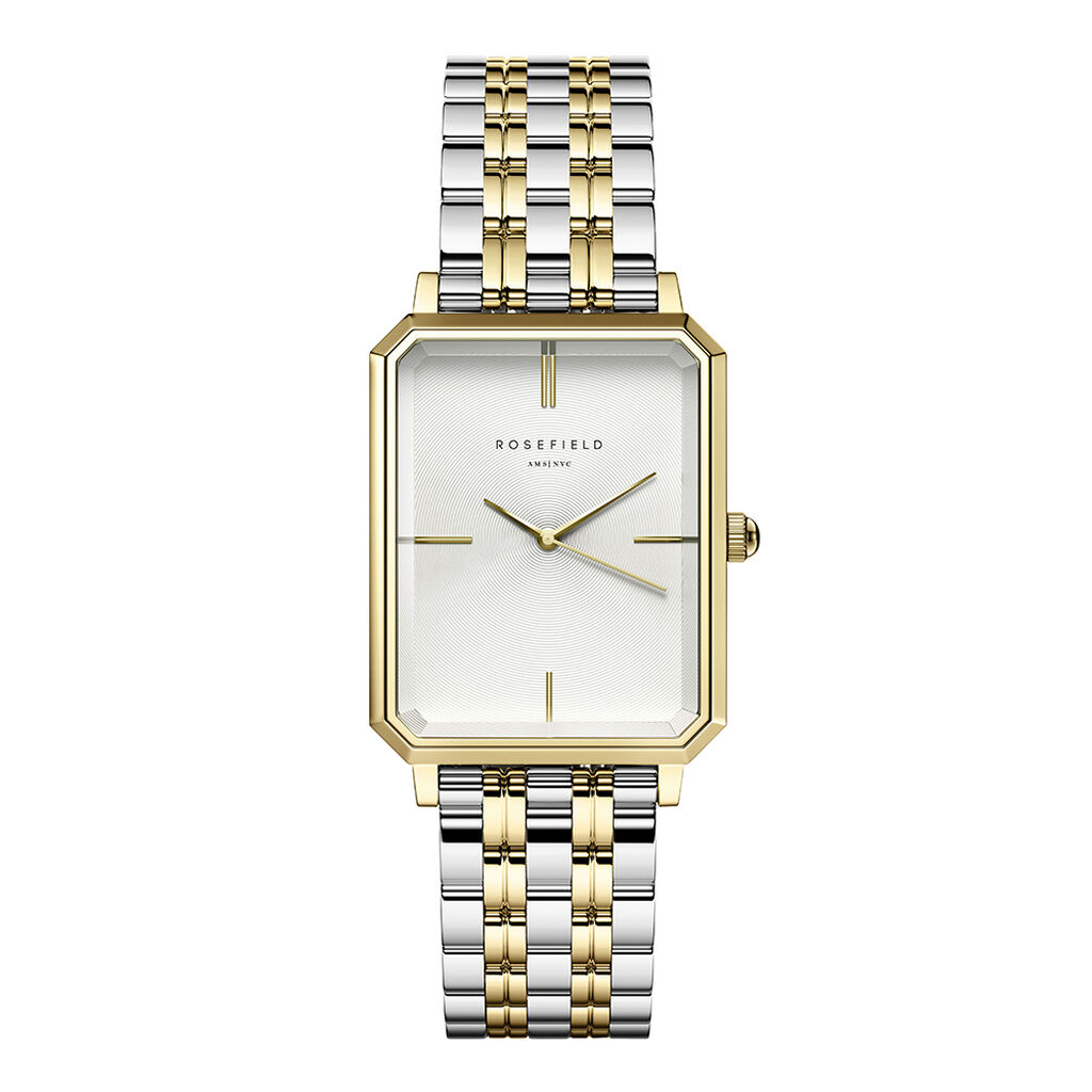 Montre Rosefield Octagon Weiss