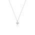 JESSICA Damen Collier Silber 925 Zirkonia Wei&szlig; 0,35 ct Herz