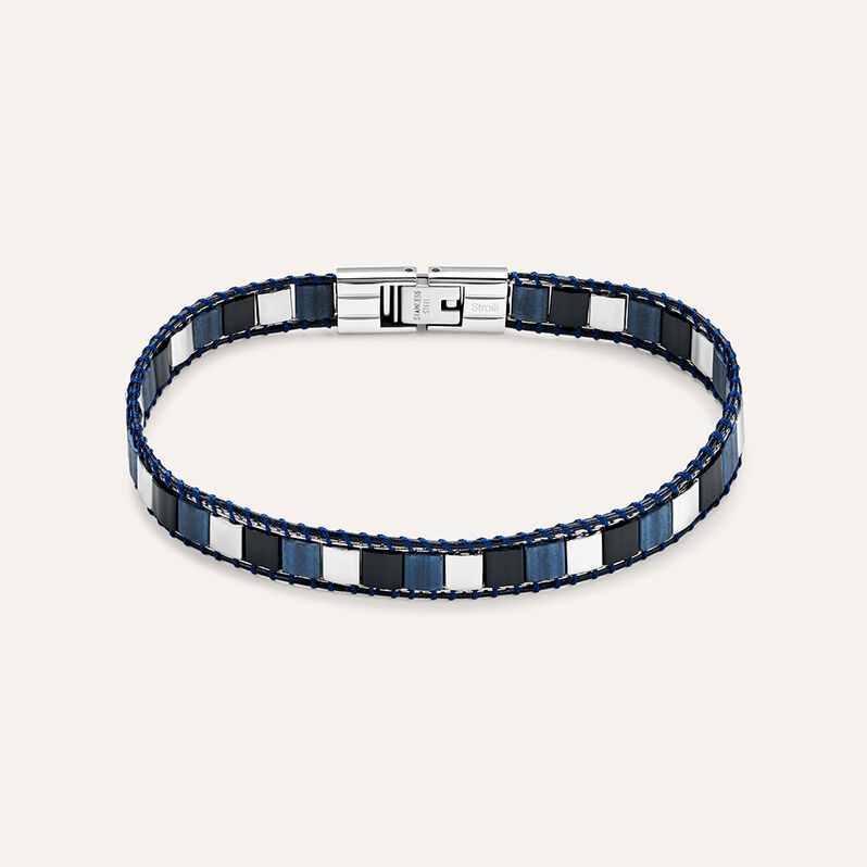 Bracciale Man Code Acciaio - Spannringe Herren | OROVIVO