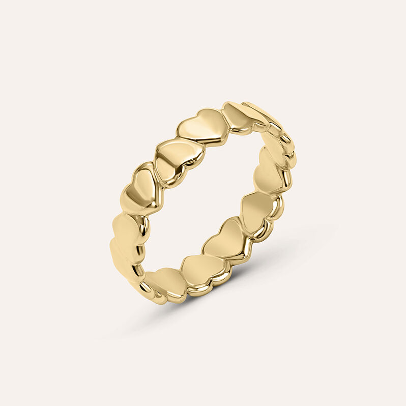 Anello Fantasia Golden Dream Placcato Oro Giallo - Spannringe Damen | OROVIVO