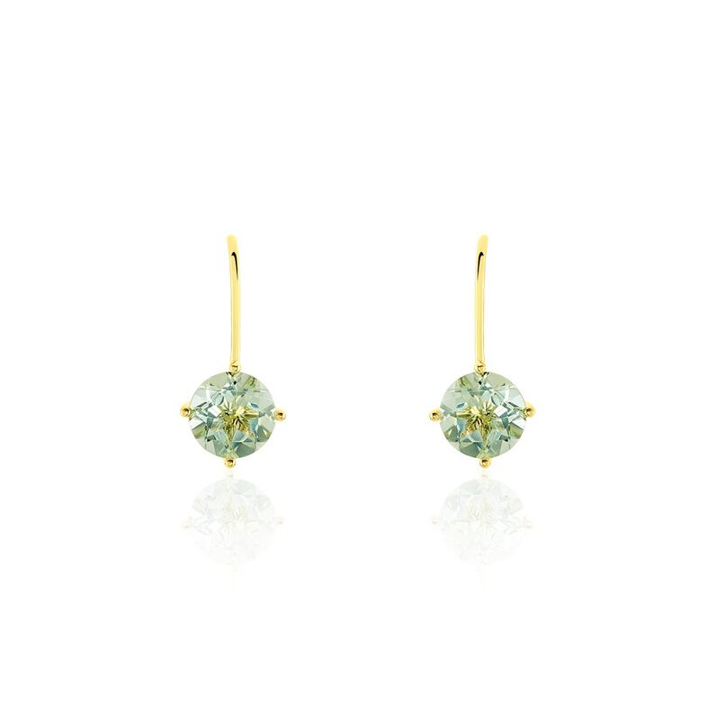 Damen Ohrhänger Silber 925 Gold plattiert Zirkonia  - Sommerschmuck Damen | OROVIVO