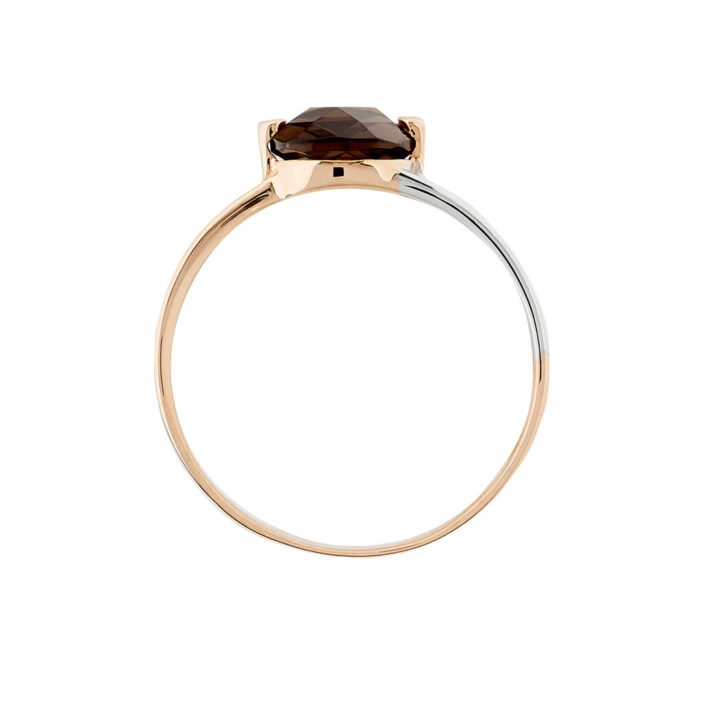 Bague Suzana Or Bicolore Quartz - Spannringe Damen | OROVIVO