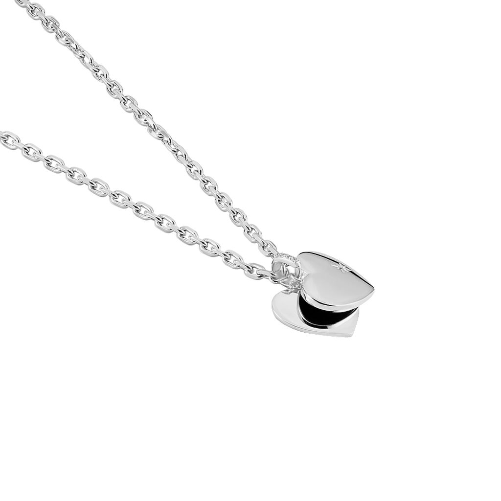 Damen Halskette Silber 925 Gravur Herz - Halsketten Damen | OROVIVO
