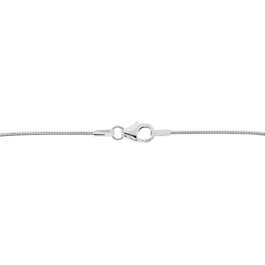 SCHLANGE 2 Damen Kette Wei&szlig;gold 333 (8 Karat) B 2 mm